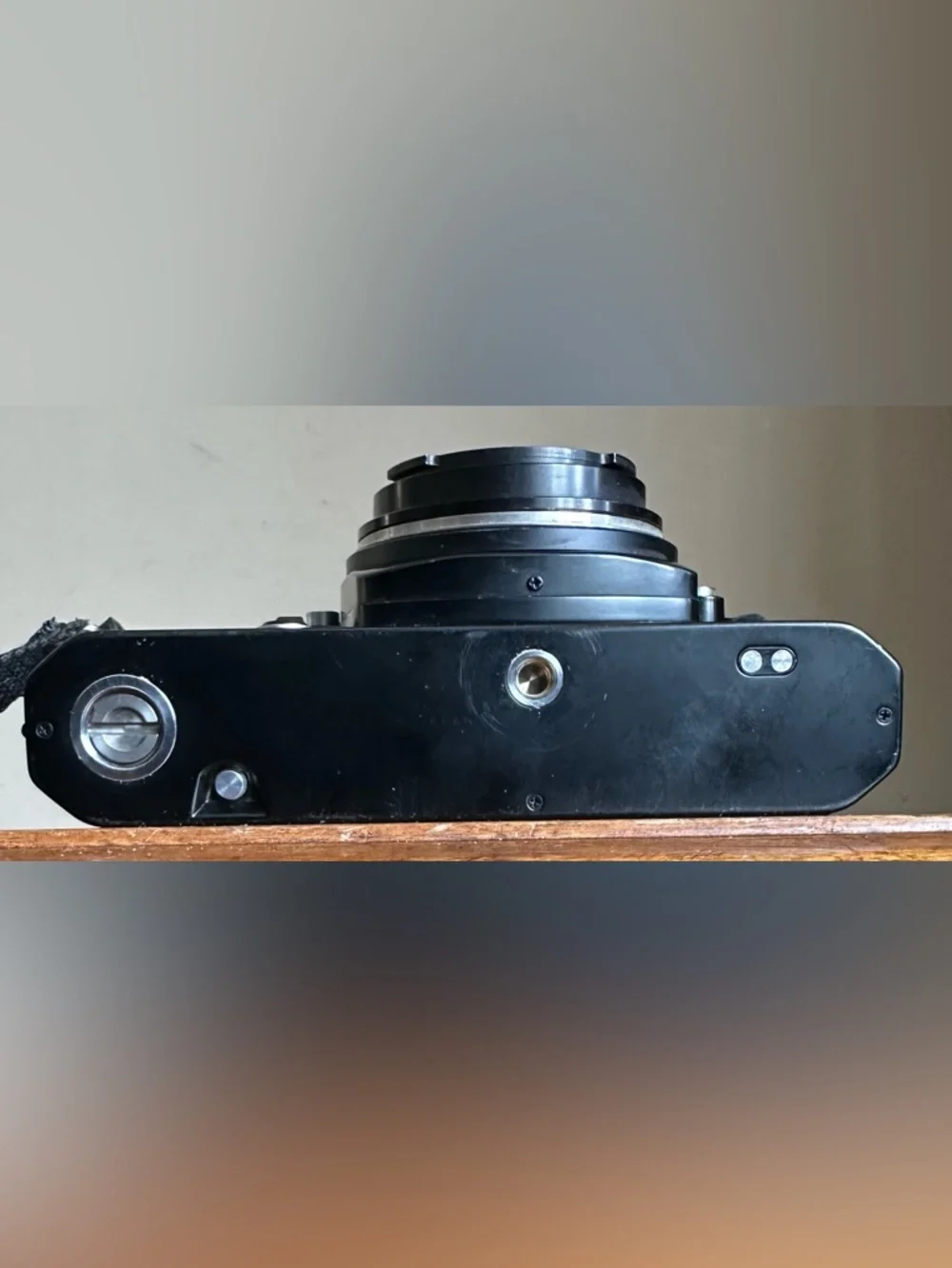 Nikon Nikkormat EL 35mm SLR Film Camera w/ Novoflex Noflexar 1:5.6 f=400mm Lens